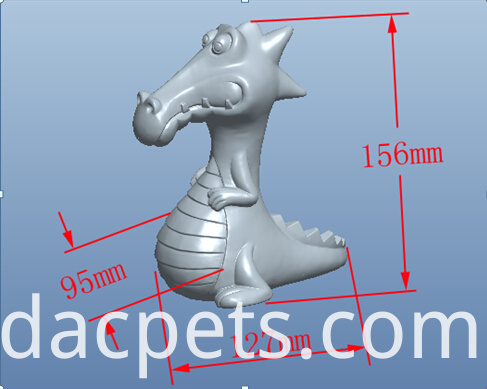Dinosaurier tpr Spielzeug dinosour tpr toy